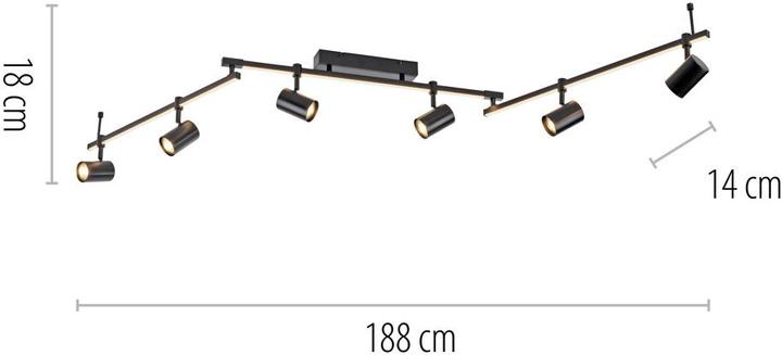 Actual product image Paul Neuhaus Barik (2160 lm, GU10)