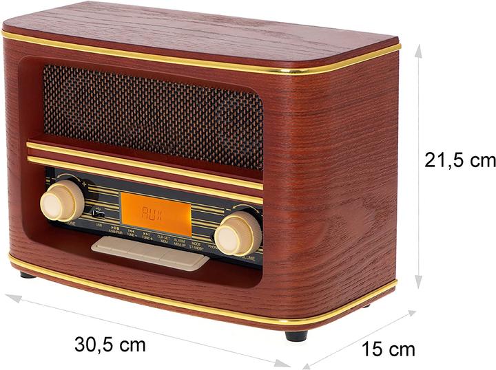 Produktbild Cyberlux Nostalgie Kompaktanlage, Bluetooth