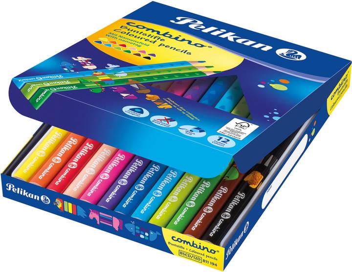 Produktbild Pelikan COMBINO - Farbstifte (Multicolor, 12 x)
