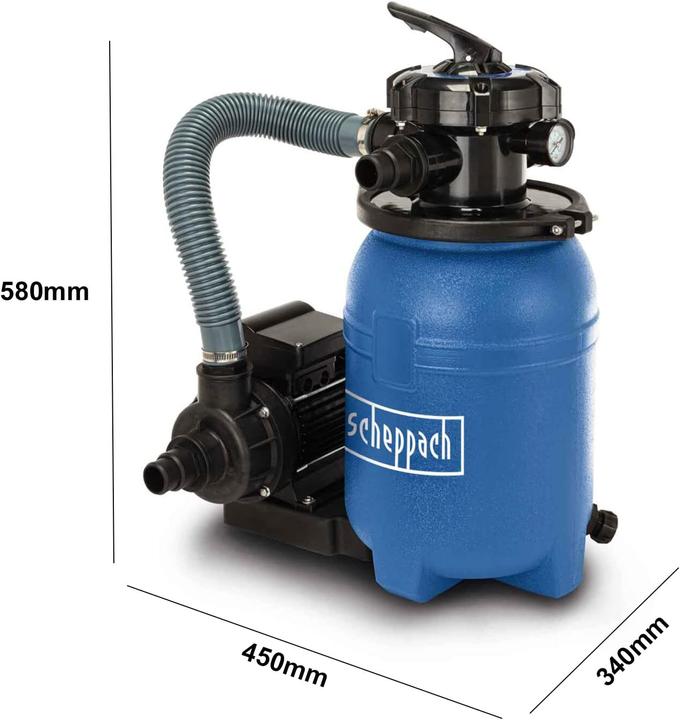 Actual product image Scheppach PSFA15 sand filter system