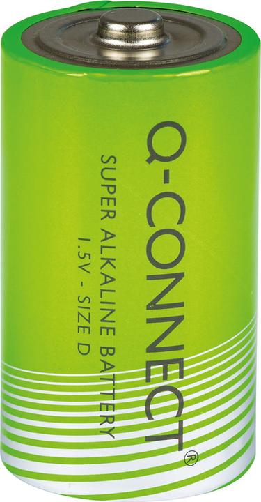 Immagine prodotto Q-Connect Alcalino (2 pz., D, 12500 mAh)