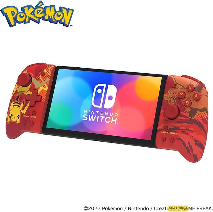 Image du produit HORI Split Pad Pro - Pikachu + Glurak (Switch OLED, Switch)