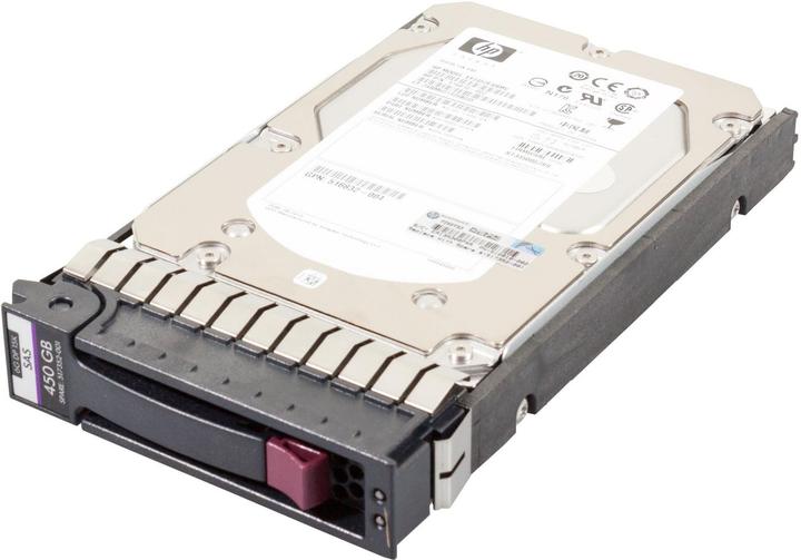 Actual product image HPE HP ent 450GB 15K 3.5" 6G SAS DP HDD HP (0.45 TB, 3.5")