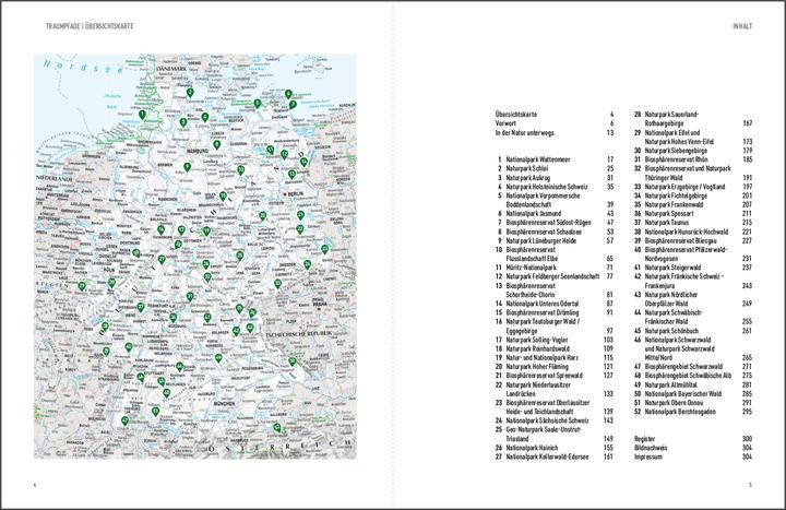Image du produit Traumpfade in Deutschland (Allemand, Anna Eckerl, Attilaua Elitez, Jutta M. Ingala, 2023)