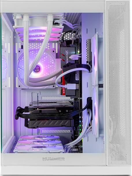 Actual product image Nox Hummer Astra Neo White (ITX, ATX, mATX)