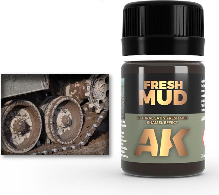 Actual product image AK Interactive Pot d'Enamel Effects - Fresh Mud Effects (35 ml)