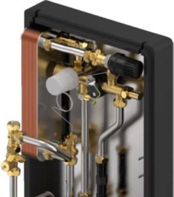 Uponor Aqua Port - Fjernvarme unit, INS, 19 L/MIN