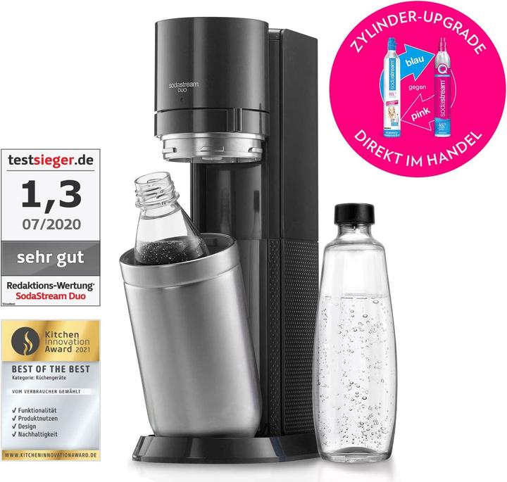 Produktbild SodaStream Duo Titan Umsteigerset