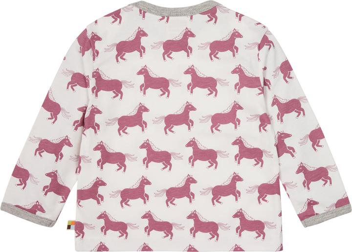 Actual product image loud + proud Shirt Print Horse Grape (62)