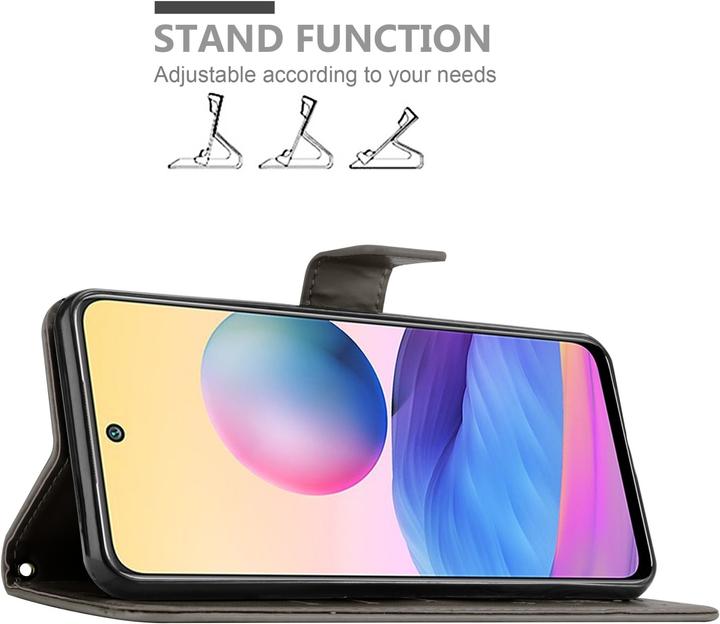 Actual product image Cadorabo Case Flower Book (Xiaomi Poco M3 Pro 5G, Xiaomi Redmi Note 10 5G)