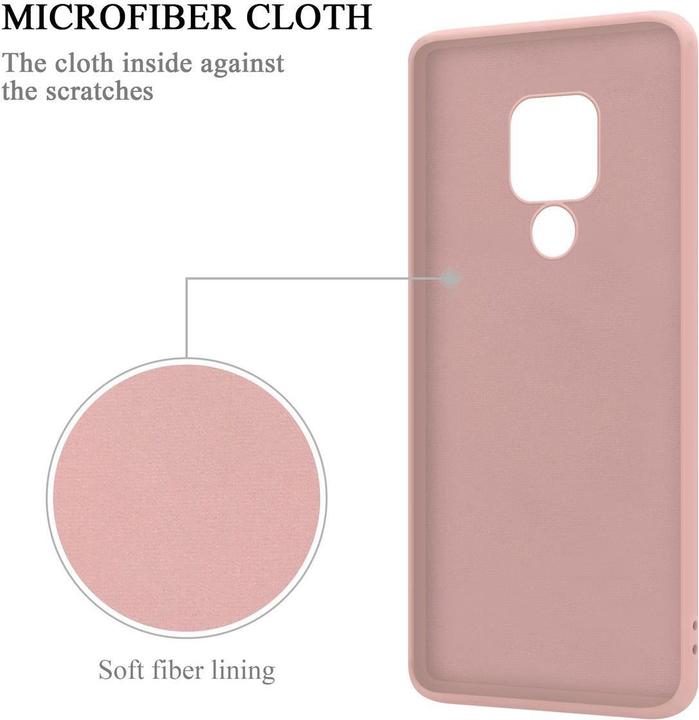 Actual product image Cadorabo Bumper TPU Liquid Ring Silicone Case (Mate 20)
