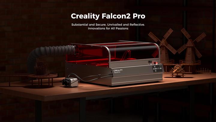Actual product image Creality Cr-Laser Falcon 2 Pro 40w 3d Laser Cutter