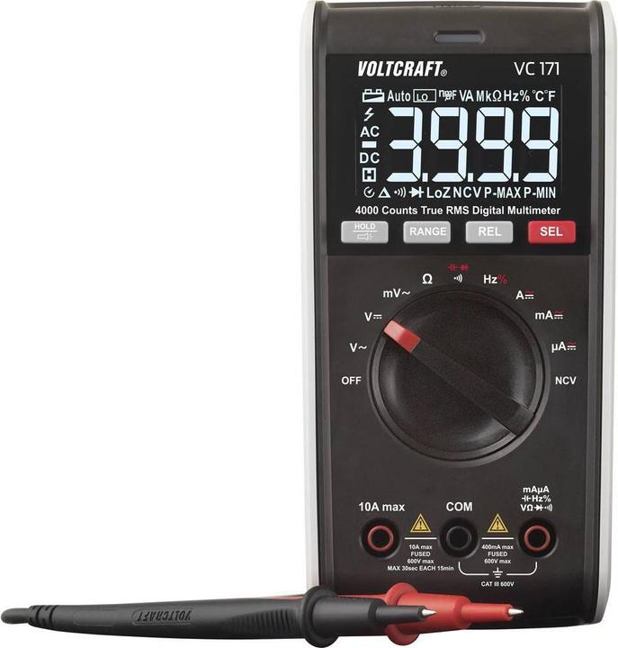 Actual product image Voltcraft VC171 Digital Multimeter (CAT III 600V)