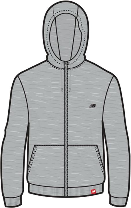 Image du produit New Balance W NB Small Logo Zip Hoodie (S)