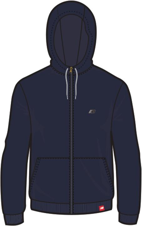 Produktbild New Balance W NB Small Logo Zip Hoodie (XS)
