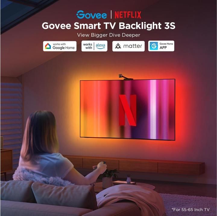 Produktbild Govee Envisual TV Backlight (Mehrfarbig, 360 cm, Indoor)