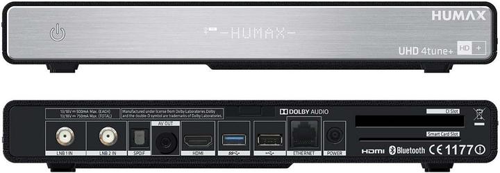 Produktbild Humax UHD 4tune+ (DVB-S2, CI+-Schacht)
