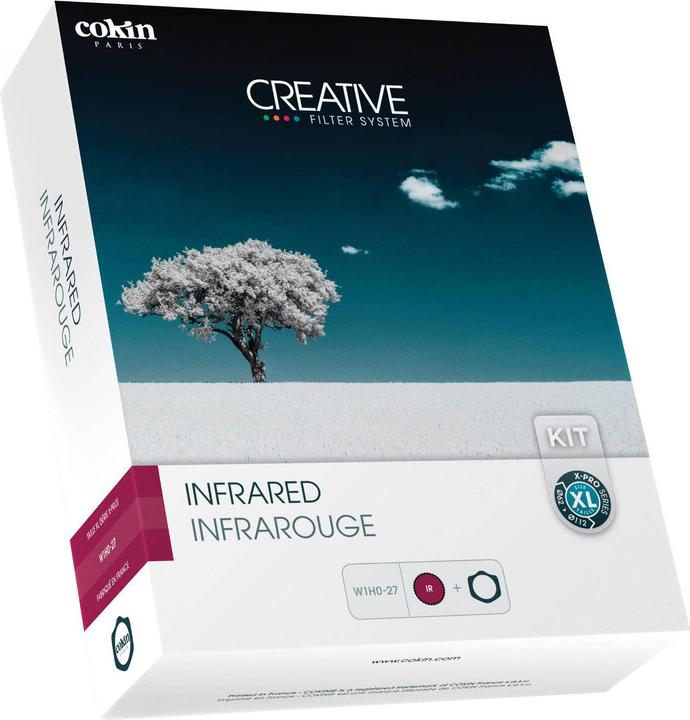 Image du produit Cokin W1H0-27 Kit infrarouge (X) (Filtre de transmission infrarouge, Adaptateurs de filtre, 130 mm)