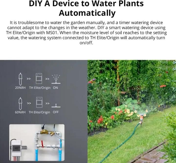 Actual product image Sonoff Soil moisture sensor MS01