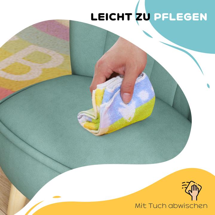 Produktbild Aiyaplay Kinder Sofa Holz, Kunststoff Blau (Kindersessel)