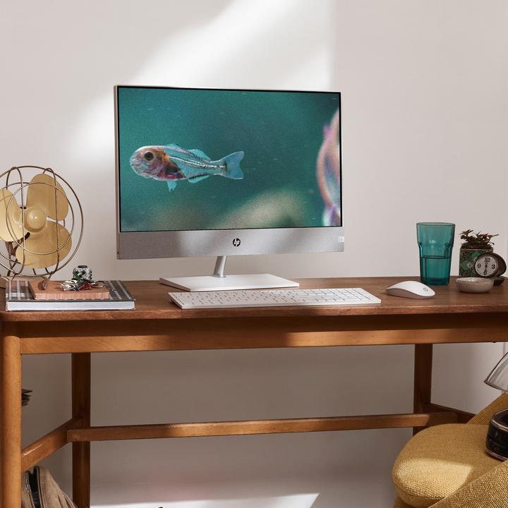 Produktbild HP Pavilion 27-ca1008ng All-in-One-PC 68,6 cm (27 Zoll) (Intel® Core™ i7-12700T, 16GB RAM, 1TB SSD (Intel Core i7-12700T, 16 GB, 1000 GB, GeForce RTX 3050)
