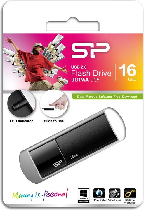 Produktbild Silicon Power Blaze B05 (16 GB, USB-A, USB 2.0)