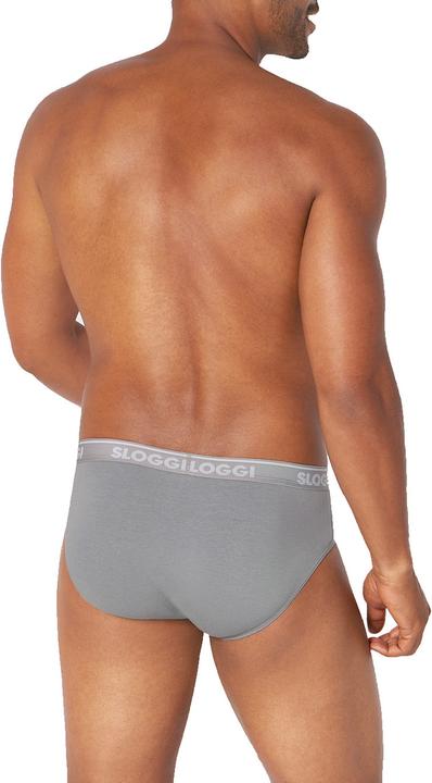 Image du produit Sloggi Boxer casual moulant homme GO ABC Midi 6P - 11669 (XXL, paquet de 6)
