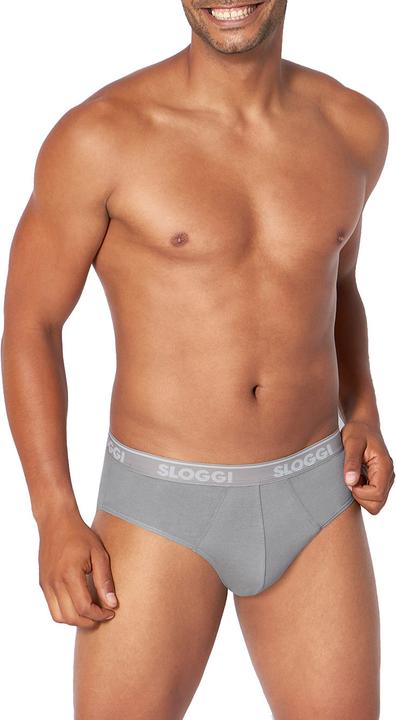 Image du produit Sloggi Boxer casual moulant homme GO ABC Midi 6P - 11669 (XXL, paquet de 6)