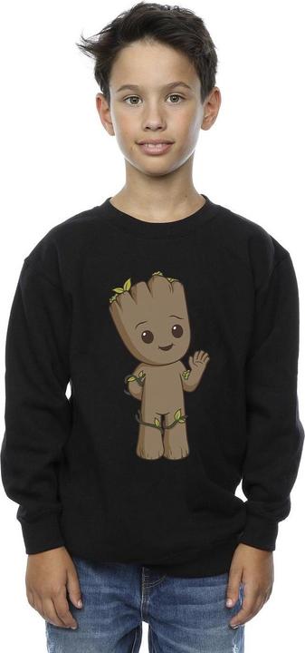 Actual product image Boys I Am Groot Cute Groot Sweatshirt (152, 158)