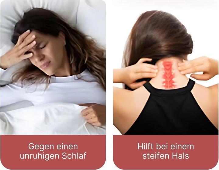 Produktbild Hermex Nackenstütze Nackenkissen Nacken-Massagekissen Massagekissen Nackenstützkissen