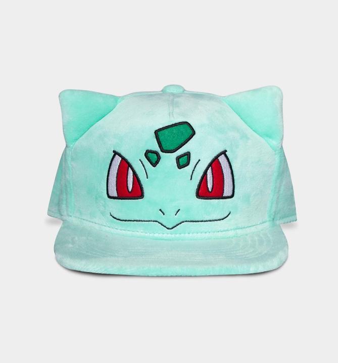 Image du produit Difuzed Pokémon : Peluche Bulbasaur - Casquette (Taille unique)
