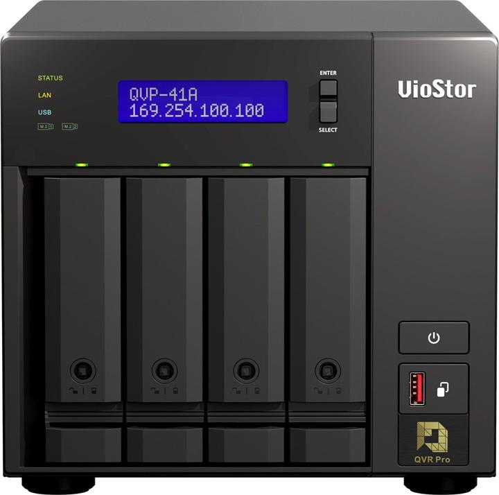 Actual product image QNAP Network Recorder QVP-41A 4-Bay