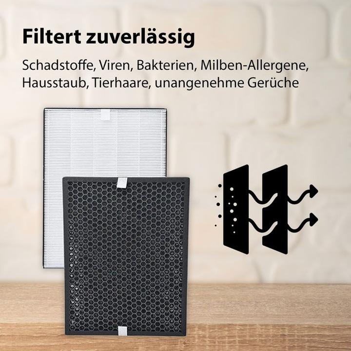 Image du produit Hermex filtre HEPA alternatif FY1410 pour purificateur d'air Philips (1 x)