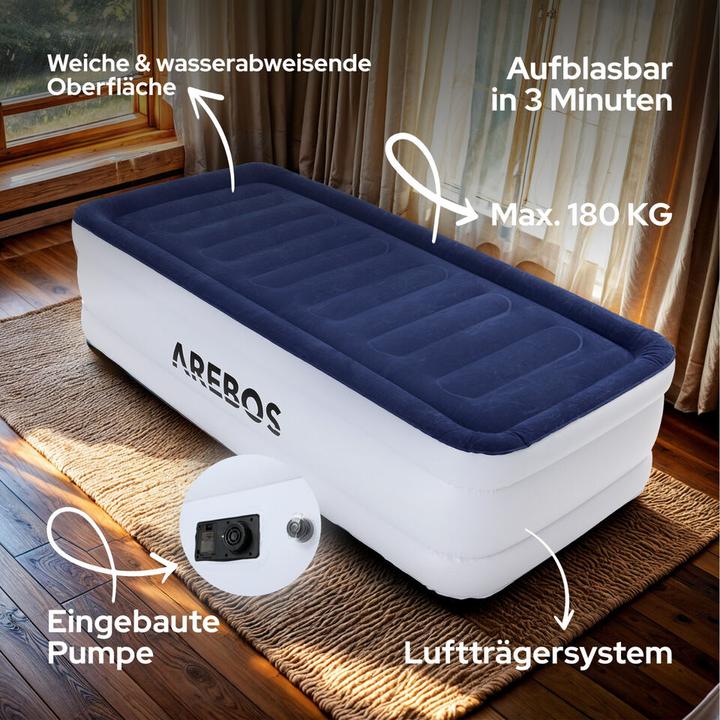 Produktbild Arebos Aufblasbare Matratze (95 x 203 cm)