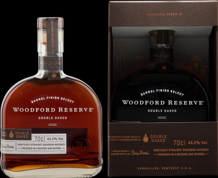 Actual product image Woodford Reserve Double Oaked (Bourbon, 1 x 70 cl)