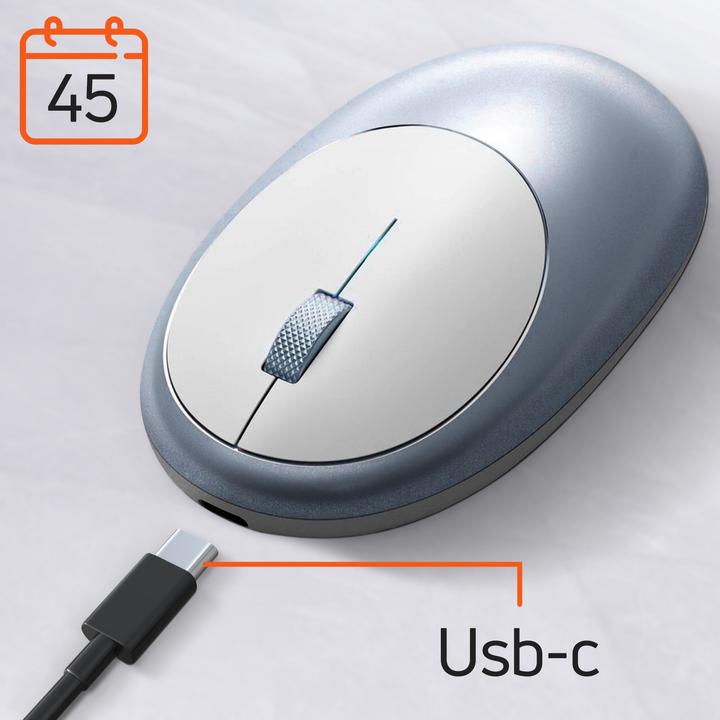 Actual product image Satechi M1 Wireless Alu Mouse (Wireless, Cable)