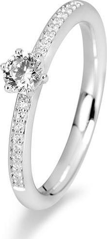 Actual product image Breuning Pavé engagement ring (52, 750/18 K Gold)