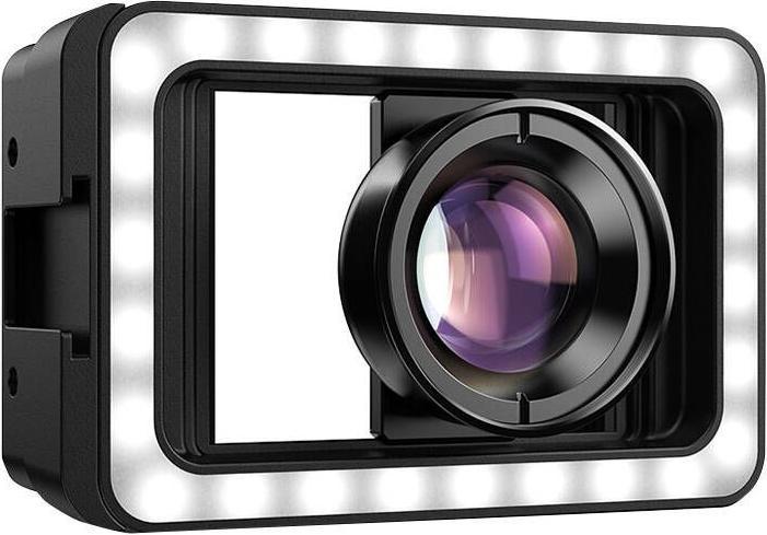 Produktbild Apexel Mobile lens APL-HB100FL23 100mm macro with LED (black)