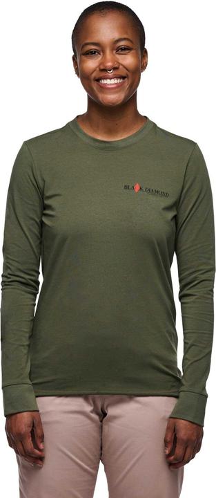 Produktbild Black Diamond Heritage Wordmark Ls Tee (L)