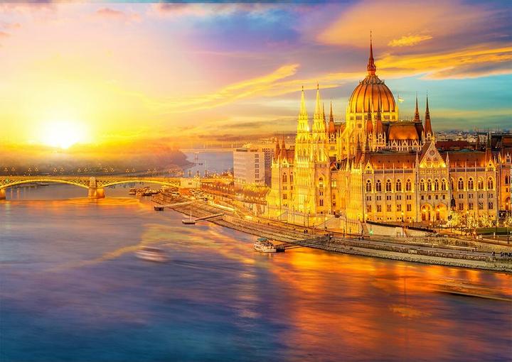 Produktbild Enjoy Puzzle ENJOY-1362 - Ungarisches Parlament bei Sonnenuntergang, Budapest, Puzzle, 1000 Teile (1000 Teile)