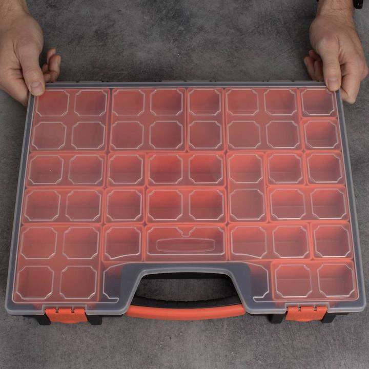 Actual product image Quadrios 23SA093 Assortment box (L x W x H) 42 x 32.5 x 6 cm Number of compartments: 2