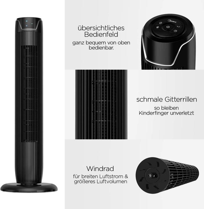 Image du produit Midea Turmventilator FZ10-17JR (62 dB)