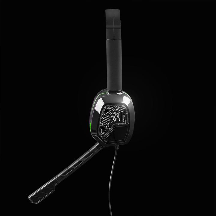 Actual product image PDP Afterglow LVL 1 Chat Headphones Wired Headband Gaming Black (Cable)
