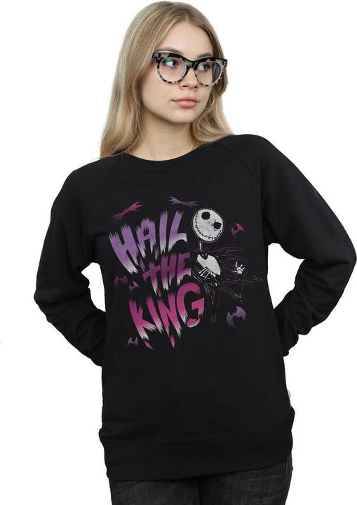 Immagine prodotto Disney Nightmare Before Christmas Hail The King Felpa Donna (L)