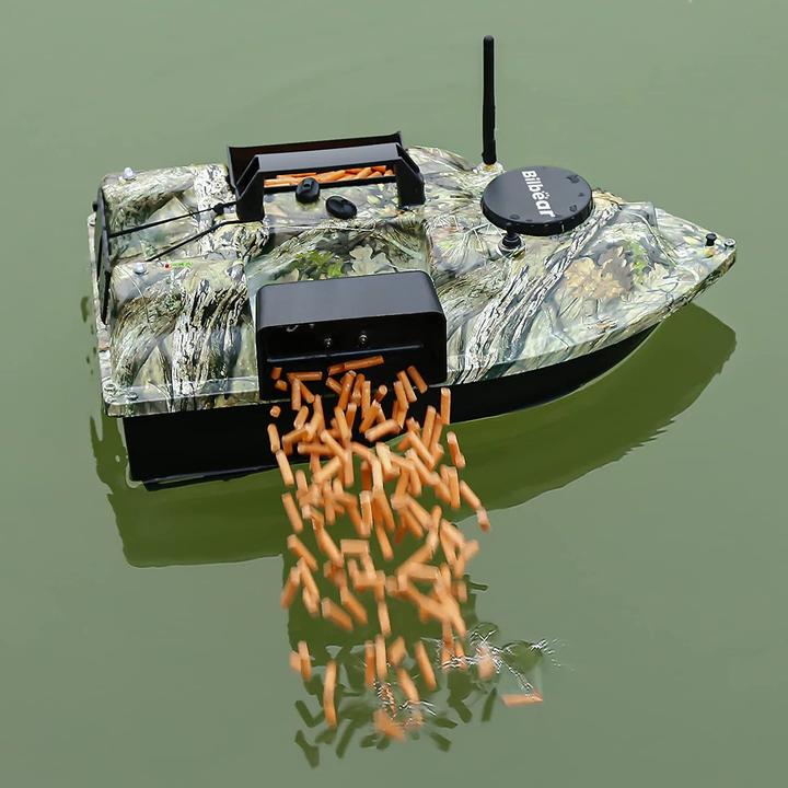 Produktbild Bilbear Futterboot mit GPS, Karpfenfischen, Camo