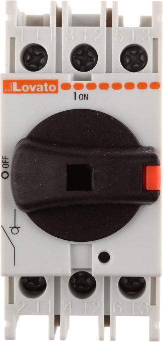 Image du produit Lovato Interrupteur-sectionneur 3P 32A (GA032A)