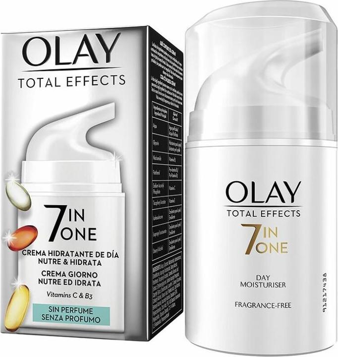 Actual product image Olay Anti-Aging Moisturiser Total Effects 50 ml (50 ml, Day cream)