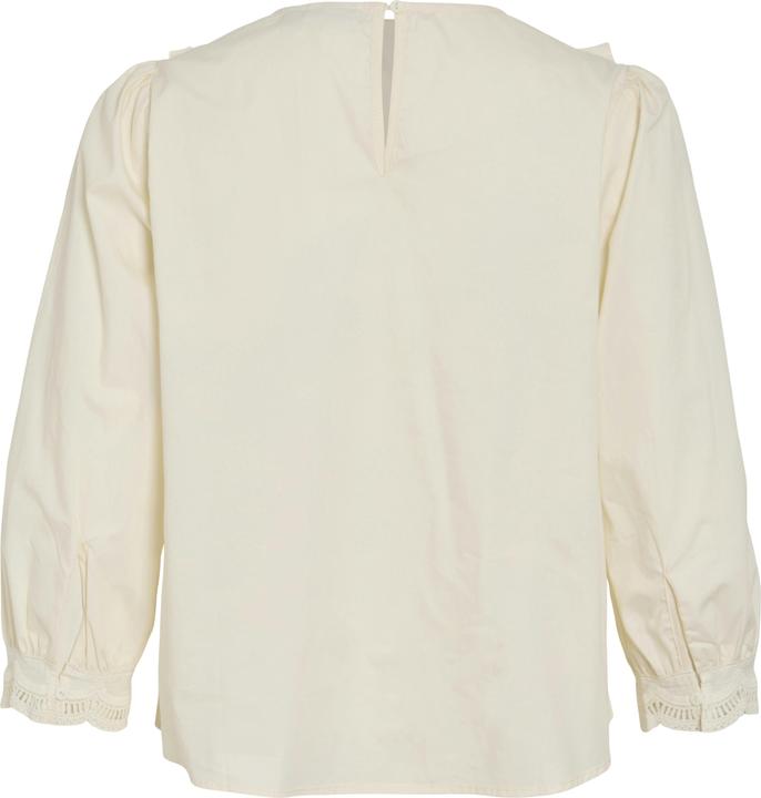 Actual product image Vila Round neck top with 3/4-length sleeves (40)
