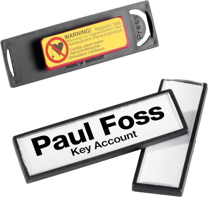Produktbild Durable Namensschilder Clip-Card