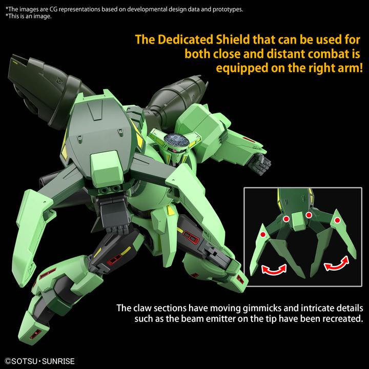 Actual product image Bandai Gundam - Bolinoak Sammahn High Grade